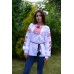 Embroidered blouse "Roses Dew"